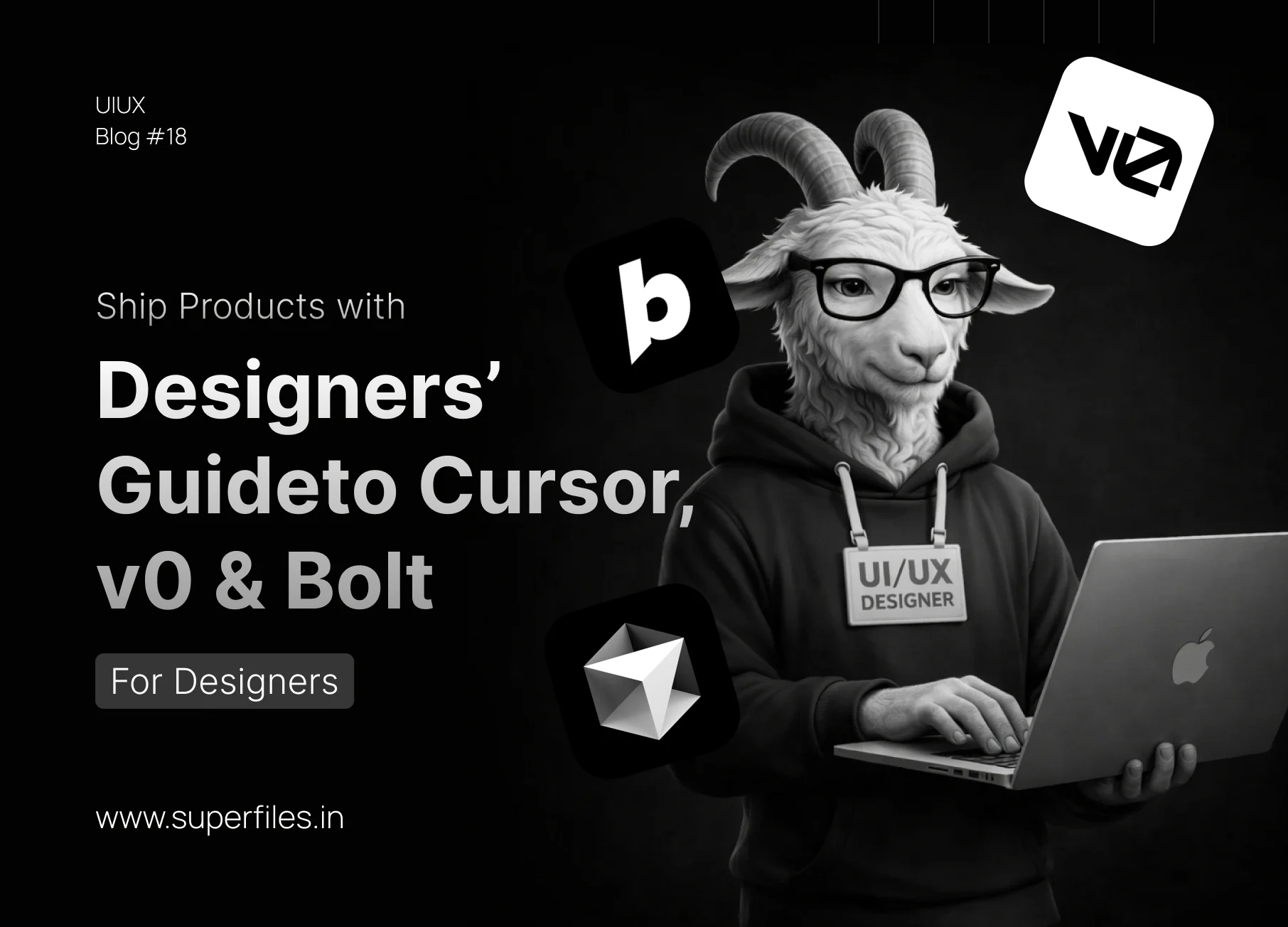 Cursor vs v0 vs Bolt — AI coding tools guide for designers to ship real products