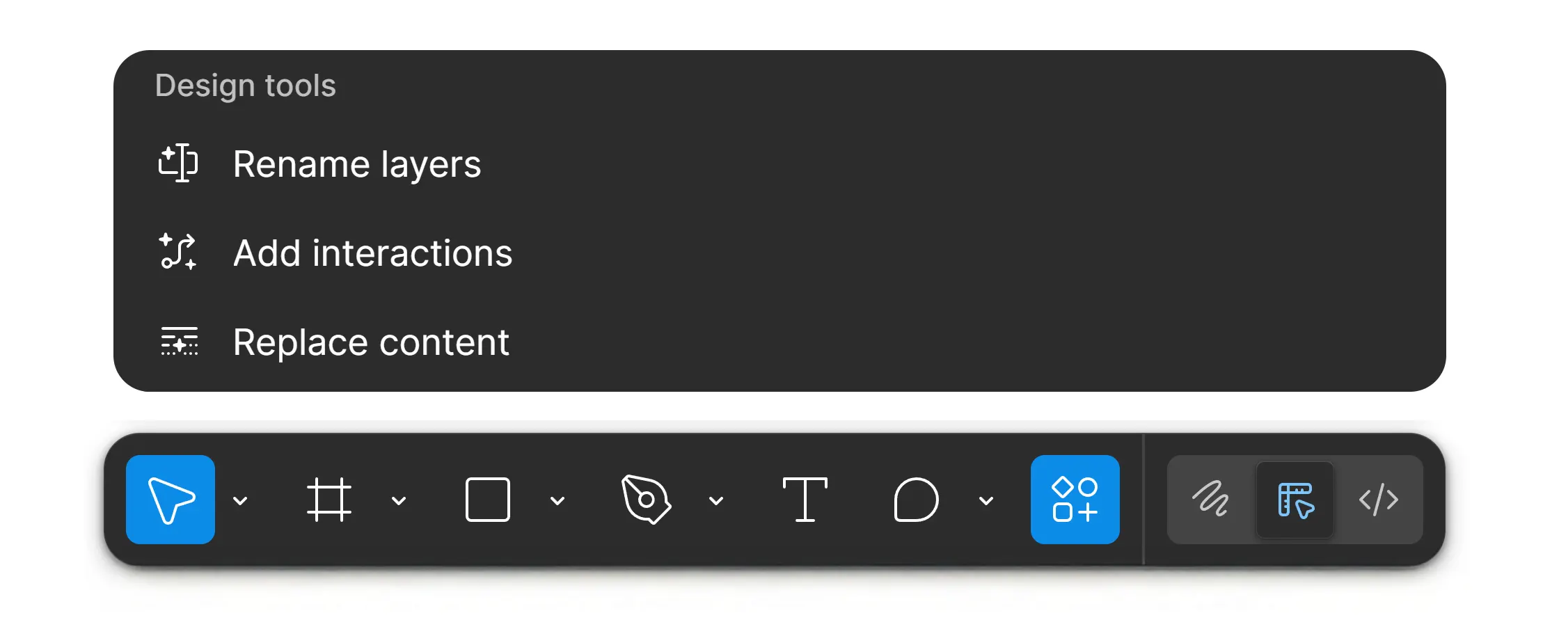 Figma AI prototyping - Automated interaction and prototype flow creation for designers
