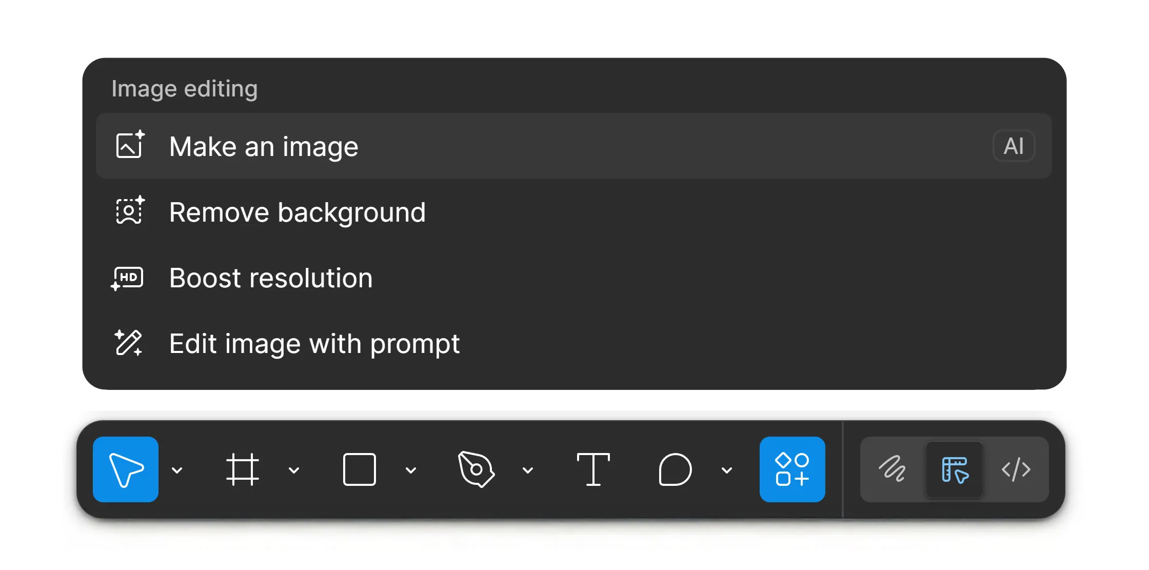 Figma Visual AI Suite - Remove background, boost resolution, and edit images with AI prompts