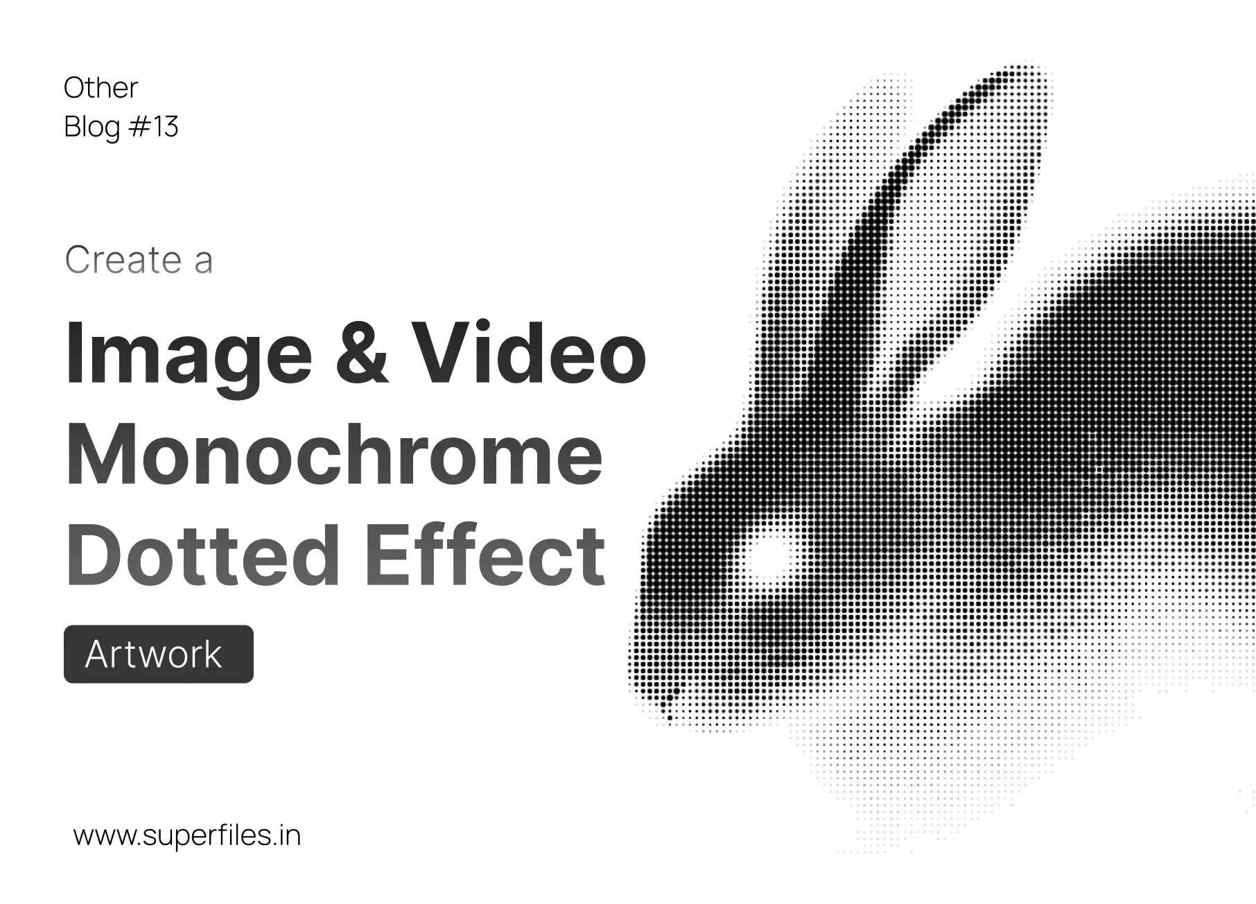 Halftone and Dither Image Conversion Banner