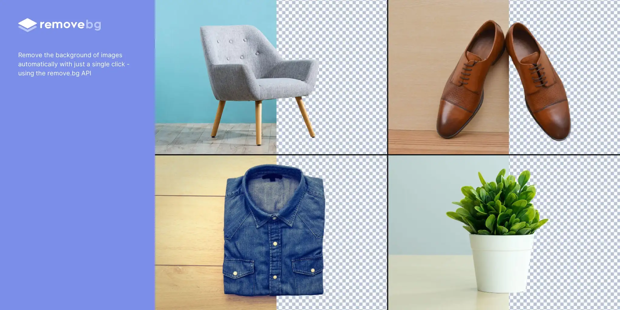 Remove BG plugin showing background removal and transparent PNG creation