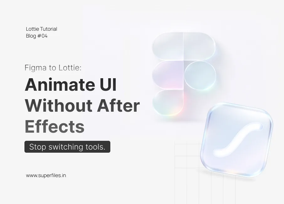 Figma to Lottie workflow - export animations without After Effects