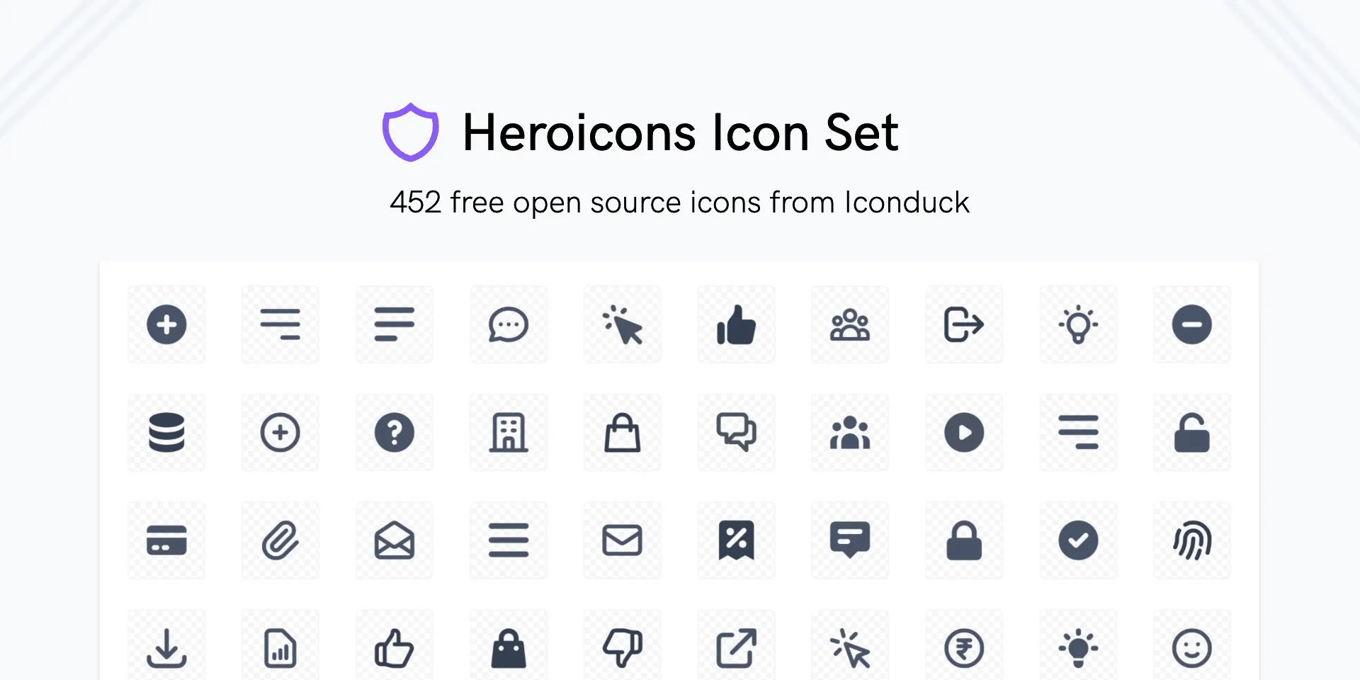 Heroicons outline and solid styles for Tailwind CSS