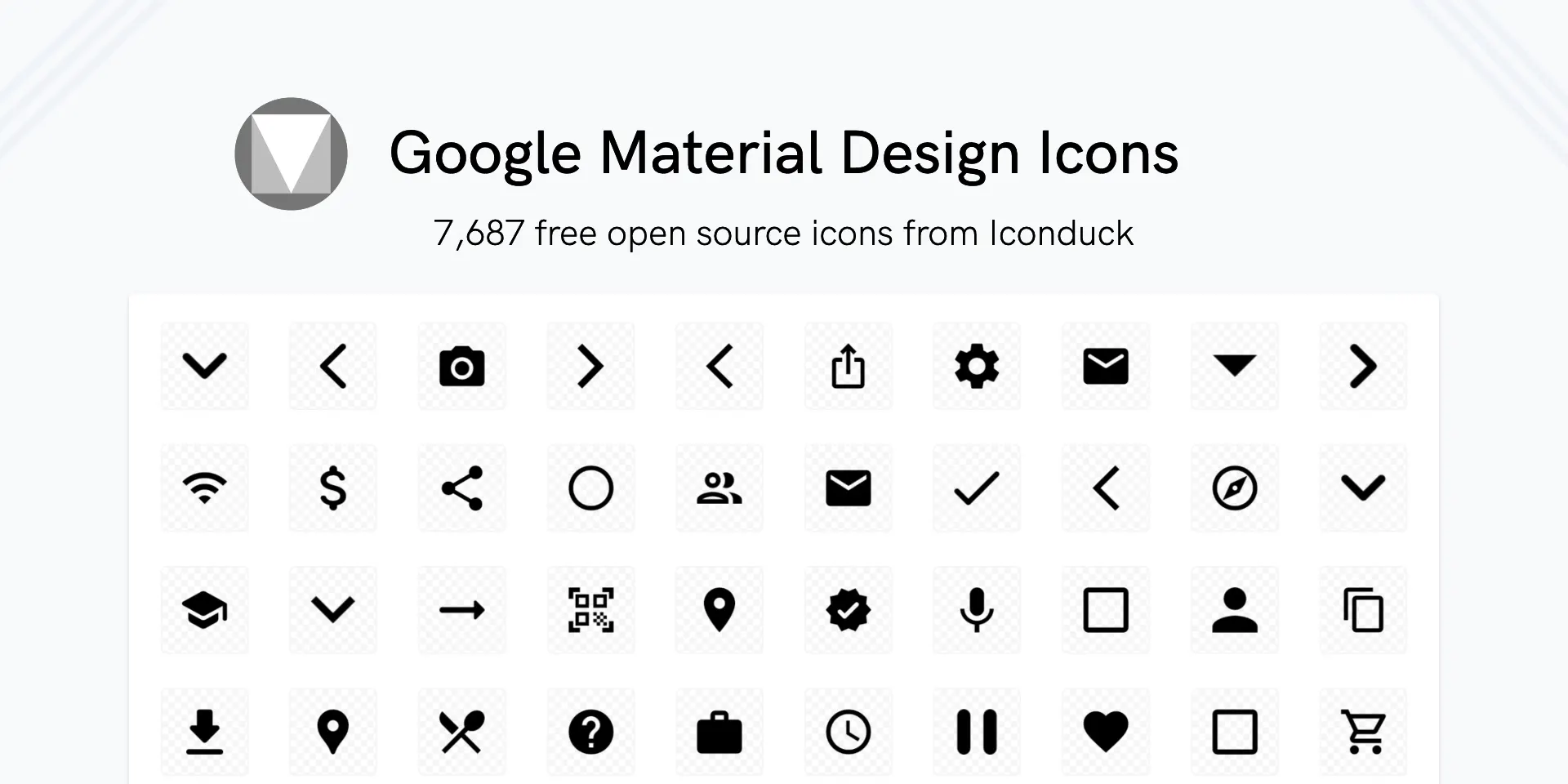 Google Material Symbols with variable font weights